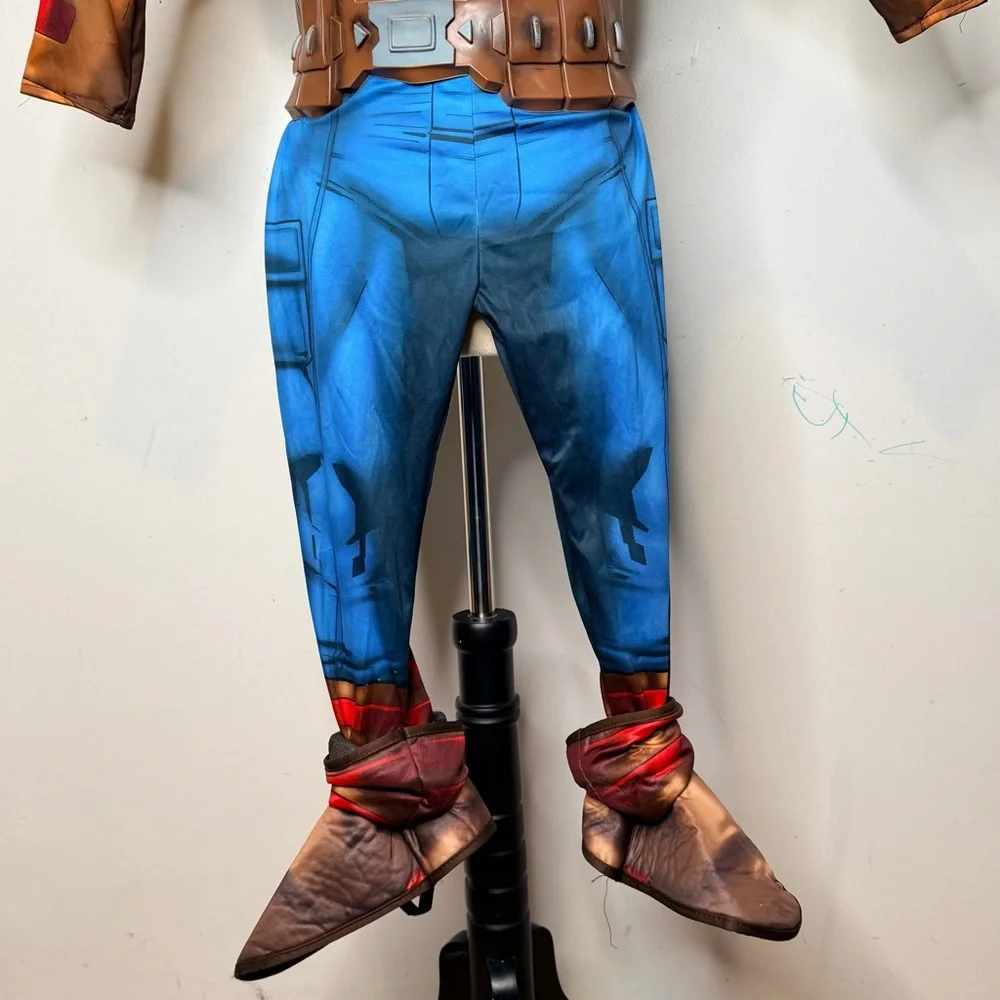Rubies Marvel Avengers Deluxe Captain America Size Small - Picture 4 of 10